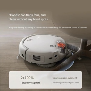 DJI prima ammiraglia Robot aspirapolvere e Robot straccio ROMO aspirapolvere 360 ° prevenzione degli ostacoli 25000Pa Super aspirazione casa ricarica rapida - Product Image 3