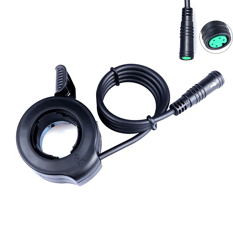 Controlador de cable impermeable OEM, pantalla de acelerador de freno ligero, Kit de conector de conversión de cable de bicicleta eléctrica a controlador