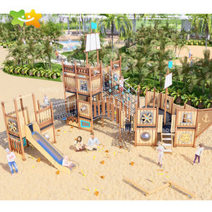 공장 맞춤형 어린이 야외 모험 공원 놀이터 장비 - Product Image 3