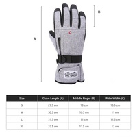 Gants de chasse à doigts tactiles pour la vérification des caméras de sentier et l'enregistrement des données de chasse en extérieur