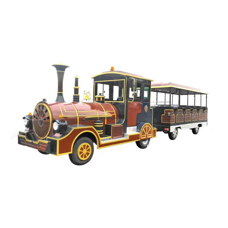 steam kids park battery powered electric sightseeing amusement passenger big tourist Train ride