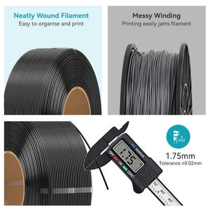 Filament de recharge <span class=keywords><strong>SUNLU</strong></span> PLA sans bobine 1,75 mm 1 kg, multicolore, enroulé soigneusement, facile à installer, filament d'imprimante 3D - Product Image 6