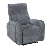 Ensemble de canapés électriques modernes 3+2+1 places en tissu chenille avec massage et télécommande extensible pour salon OEM