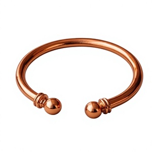 Pulsera de Cobre Profesional, Accesorio de Cobre Hecho a Mano de Primera Calidad para Uso en la Oficina y Moda Diaria - Product Image 1