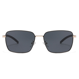 Ks-3828 Gafas de sol polarizadas cuadradas para hombre, lentes Uv400 TAC, montura negra para conducir, pescar, uso al aire libre - Product Image 4