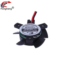 Ventilateur de refroidissement sans cadre de 30 mm, 30x30x10 mm, 5v 12v, ventilateur axial sans balais CC, mini ventilateur de refroidissement 12v avec lumière