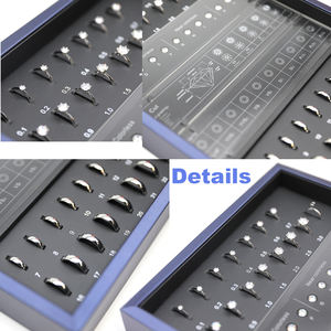 सबसे अधिक बिकने वाली उच्च गुणवत्ता 4c डायमंड डिस्प्ले बोर्ड अंग्रेजी गहने रत्न रंग स्पष्टता वजन पैमाने - Product Image 2