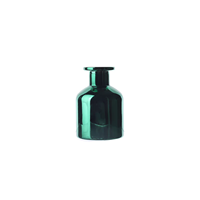 Bouteille de diffuseur de parfum en verre de roseau Bouteille de diffuseur en verre coloré par galvanoplastie personnalisée en gros