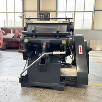 Máquina troqueladora de papel Manual, máquina de cajas de cartón, máquina troqueladora corrugada