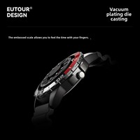 Reloj Magnético de Cuarzo Personalizado OEM de Alta Gama, Ecológico, con Dial de Puntero y Correa de Acero Inoxidable para Hombre, Venta al Por Mayor