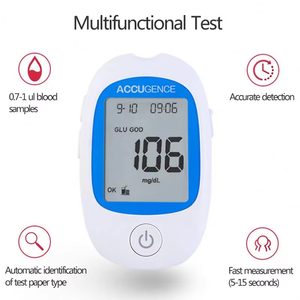 Kit de <span class=keywords><strong>test</strong></span> multifonctionnel portable 4 en 1 avec bandelettes de <span class=keywords><strong>test</strong></span>, auto-<span class=keywords><strong>test</strong></span> facile pour la cétone sanguine, l'acide urique et le glucose - Product Image 5