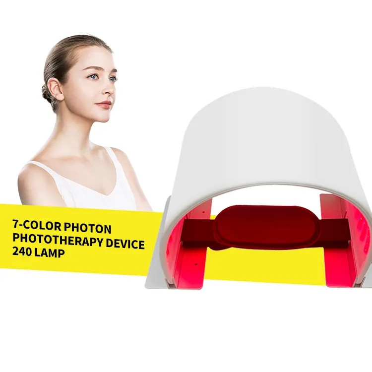 New Product Launch Silicone PDT Led Face Light Therapy For Anti-Aging Promotes Collagen Production Improves Skin Elasticity
