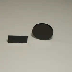 손전등 용 원형 또는 사각형 365nm UV 패스 필터 유리 디스크 ZWB2