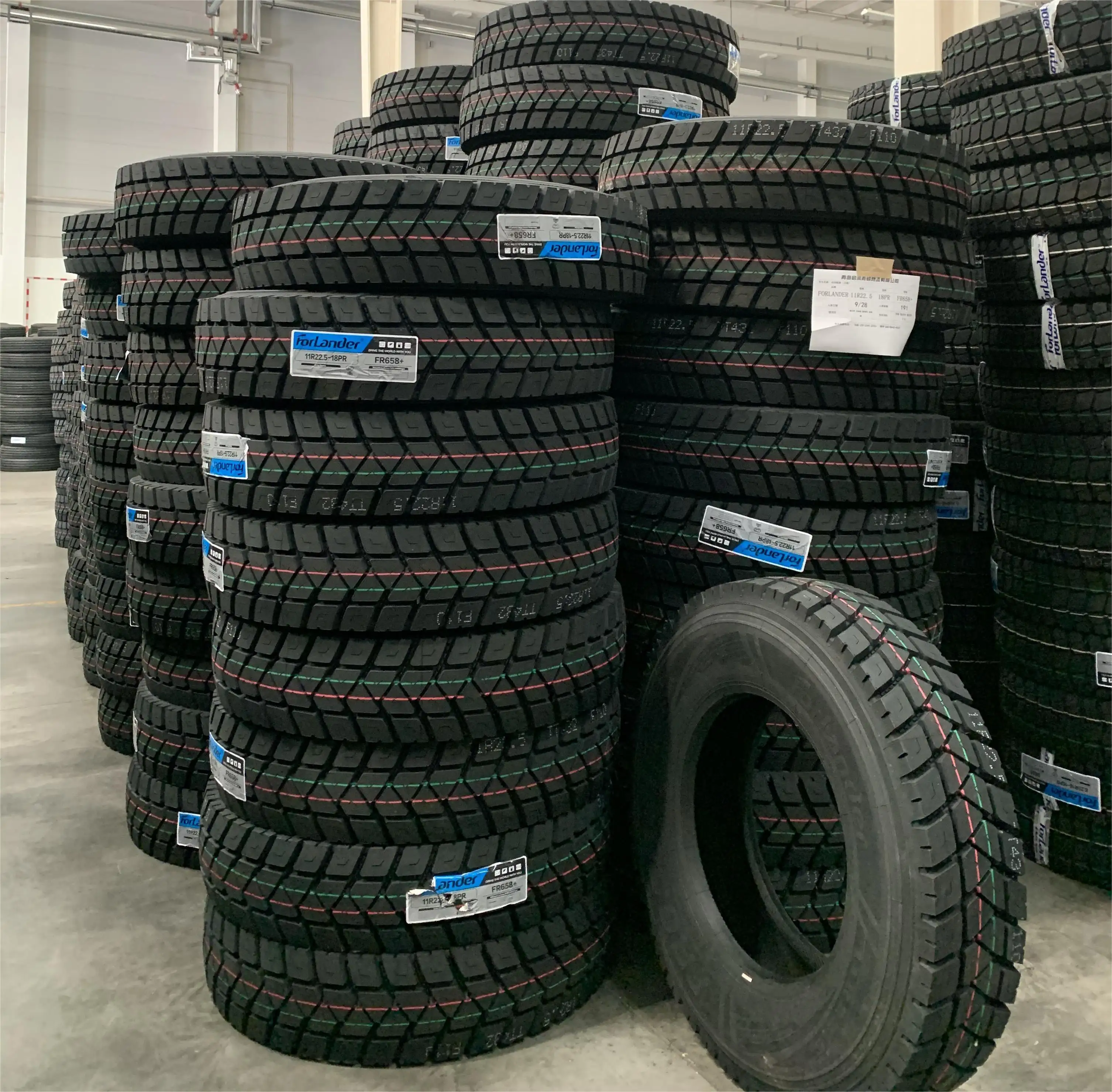 Forlander Tires new 11r22.5 Truck Tires Tyres Manufacturer FR658+