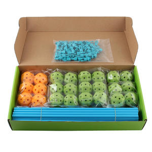 Vente chaude 68 pièces châteaux jouer tente tunnel tige bricolage jouet tente <span class=keywords><strong>tour</strong></span> intérieur extérieur Construction <span class=keywords><strong>Fort</strong></span> pour enfants kit de construction L1 A - Product Image 3