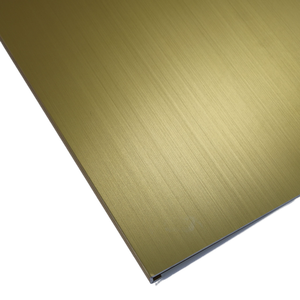Tấm Nhôm Composite với kết thúc bằng kim loại cho hàng rào và tấm Ốp nhôm Composite - Product Image 3