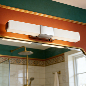 LED Bathroom Vanity <b>Light</b> 3CCT Dimmable IP44 Waterproof Modern Stainless steel <b>Wall</b> Mounted Mirror <b>Light</b> for Home Hotel Washroom - Product Image 3