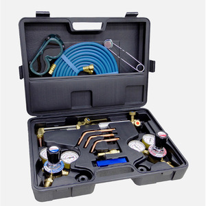 Kit d'outils de soudage et de découpe Cfweld, type injecteur, avec jauges, tuyaux et buses pour travaux métalliques - Product Image 3