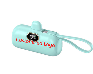 Batterie externe multifonction chic 5000 mAh, petite taille, 18 W, avec logo - Product Image 2