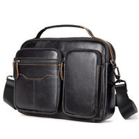 GRAVS INDIA Nouvelle Arrivée Sac Fourre-tout Professionnel en Cuir Véritable Grande Capacité avec Fermeture Éclair pour Ordinateur Portable et Voyages d'Affaires Décontracté pour Hommes