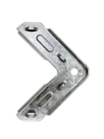 TDF Hongrui, bride de conduit en acier inoxydable gris/acier galvanisé, pièces de système CVC, épaisseur 1,5 mm, installation facile, 1 an