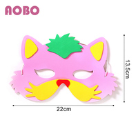 Masque pour les yeux en argile pour enfant, réutilisable, à faire soi-même, inspiré de la Corée, pour Halloween, fête costumée, masque en papier bulle pour Noël