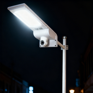 Lámpara Solar Inteligente con Control por Aplicación Wifi, IP65, Blanca/Negra, 300w, Todo en Uno, con Cámara HD - Product Image 2