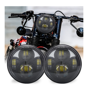 5.75 double phares Sport Top étanche Led auxiliaire modifié 8 pouces moto Led phares <span class=keywords><strong>projet</strong></span>és moto - Product Image 1