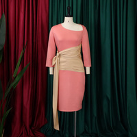Robe de bureau formelle pour femme, printemps automne, grande taille, pour femme