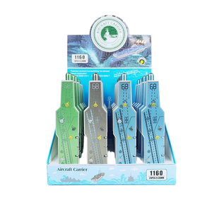 Khuyến mại Hot phổ biến tên lửa cậu bé món quà vũ khí tàu sân bay mô hình Styling Gel <span class=keywords><strong>Pen</strong></span> với ánh sáng - Product Image 2