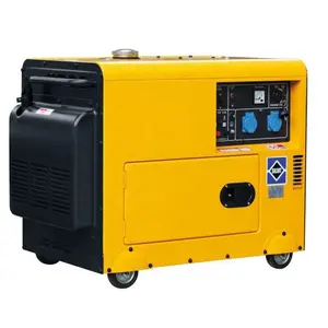 Pequeño generador 5kva generador diesel silencioso para uso doméstico