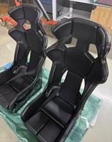 Siège de course Recaro RMS Sport avec rebord latéral surélevé pour Mercedes W190 W205 Audi RS3 S3 VW Golf GTI - Amélioration de l'intérieur de voiture