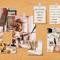 Fournitures de tableau de vision avec plus de 1000 images et citations Collage Magazine Book, Wall Clip Art Scrapbook Journal Kit