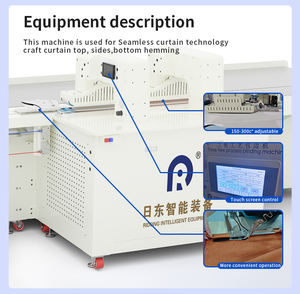 Nouvelle machine à ourler les rideaux sans couture EISENKO RD-WFBBJ-400-1, contrôlée par PLC, résistante aux hautes températures, automatique, à lit plat, 220V 1 - Product Image 5