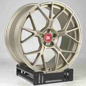 Jantes forgées Bku 5x112 pour Mercedes CLS CLA CLE A45 A35 C200 C43 C63 GT50 GT55 personnalisées 19 20 21 pouces en alliage d'or - Product Image 2