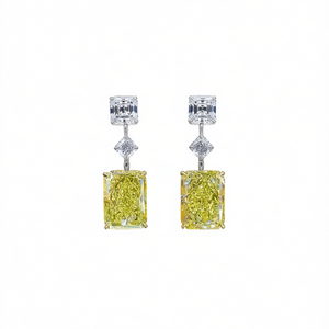 Orecchini Geometrici Rettangolari, Forma Quadrata, Stile Minimalista Chic Moderno, Orecchini Statement, Gioielli alla Moda per Uso Quotidiano Femminile - Product Image 1