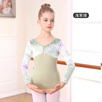 Pds397 Justaucorps de ballet en coton bon marché pour l'entraînement des enfants et des filles
