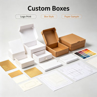 Boîte en carton pliable personnalisée OEM ODM, emballage en papier conçu sur mesure pour le traitement de surface par estampage à chaud personnalisé