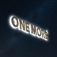 Enseigne néon LED 3D rétroéclairée, lettres métalliques personnalisées pour bar, café et décoration d'événements
