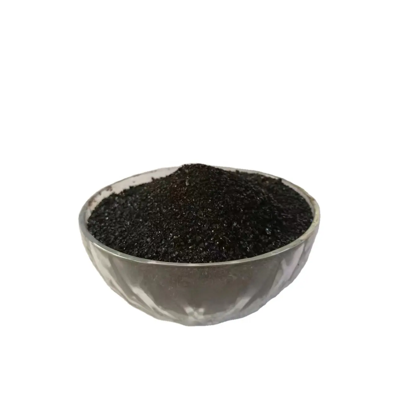 10% teneur en oxyde de potassium Super humate de potassium Paillettes ou poudre noires Humate de potassium