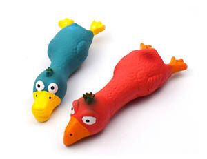 Latex Hond Spelen Speelgoed Eend Latex Speelgoed Unieke Huisdierenproducten Groothandel Klein Speelgoed Voor Puppy - Product Image 6