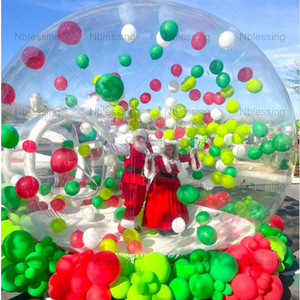 Commercial <b>Kids</b> Party PVC Transparent Inflatable Tent With UV Resistance Customized Inflatable <b>Bubble</b> Tent Commerci - Product Image 3