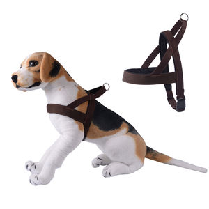 Desain Kustom Tali Kekang Anjing Katun Rami Lembut Empuk Tanpa Tarikan Tali Kekang Anjing Dapat Disesuaikan untuk Anjing Berjalan dan Pelatihan - Product Image 6