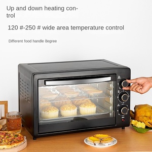 Lò nướng đối lưu điện đa chức năng 48L cho gia đình xuyên biên giới sử dụng lò nướng/bánh mì nướng chức năng nướng bánh pizza bằng kim loại - Product Image 4