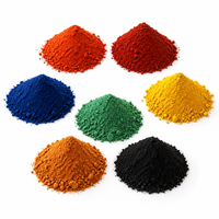 Pigments inorganiques en oxyde de fer rouge/jaune/noir pour ciment, béton et céramique – Prix usine