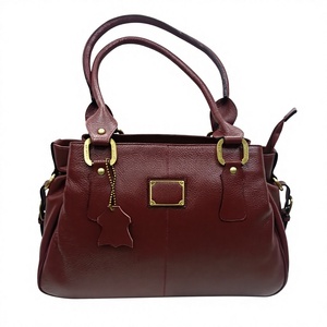 BS INTERNATIONAL Bolsos de Mano Casuales de Lujo de Alta Calidad para Mujer con Logotipo Personalizado, Cierre de Cremallera, Cuero Genuino, Impermeables y Ligeros - Product Image 5