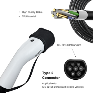 7kW 22kW 11kW ชาร์<span class=keywords><strong>จ</strong></span>ไฟ AC EV แบบที่2ที่ชาร์จแบบติดผนังอั<span class=keywords><strong>จ</strong></span>ฉริยะ16A 32A ไวไฟแอป RFID ocpp สำหรับรถไฟฟ้า - Product Image 3