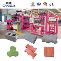 Nouvelle conception de machine à fabriquer des briques en ciment automatique QT4-15, ligne de production de blocs pleins et creux au meilleur prix d'usine