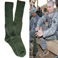 Chaussettes de sport vert jungle personnalisées avec logo, chaussettes en coton vert armée pour le ski, la randonnée, le trekking, la pêche, le trail, chaussettes athlétiques camouflage
