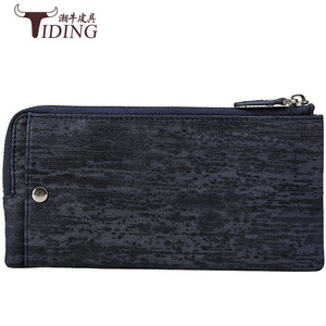 เฉาหนิวกระเป๋าสตางค์ใบยาวหนังแท้สีเบอร์กันดีกระเป๋าถืออเนกประสงค์ 4207 - Product Image 4